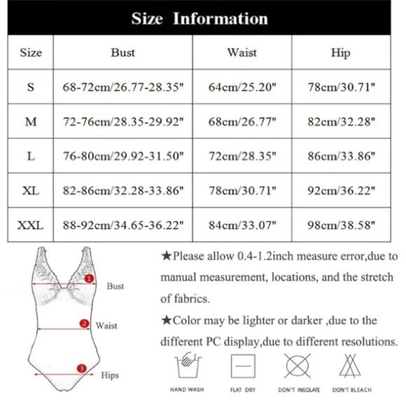 One Piece Fuchsia Hot Pink Swimsuit Size M - Picture 6 of 8